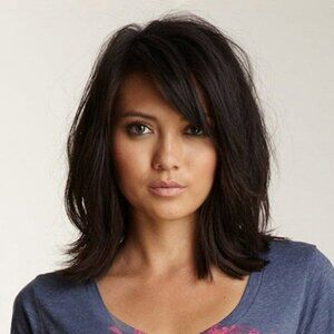 IDefine Black Human Hair Wig